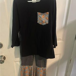 3x (7/8) girls pants set